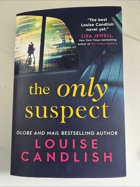 The Only Suspect by Louise Candlish — softcover Cover
